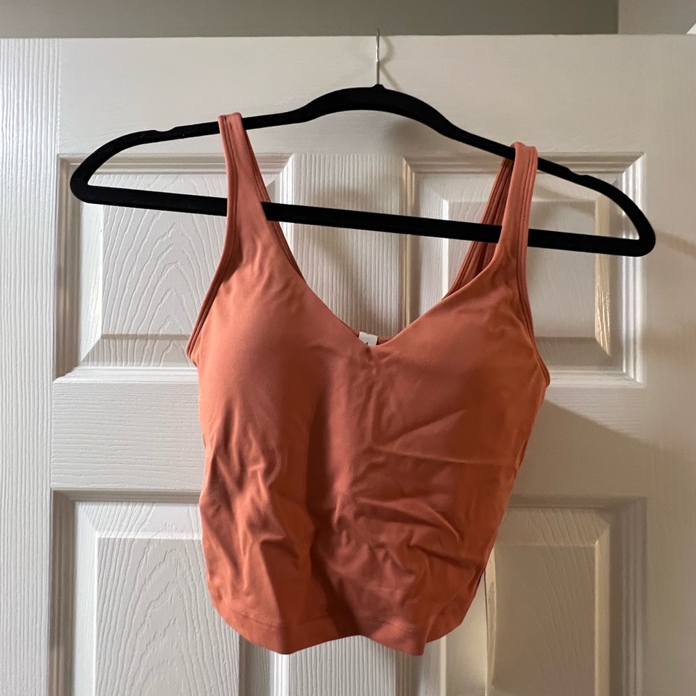 Last chance 🛑🛑🛑 Lululemon Align Tank Rust size 4 NWT